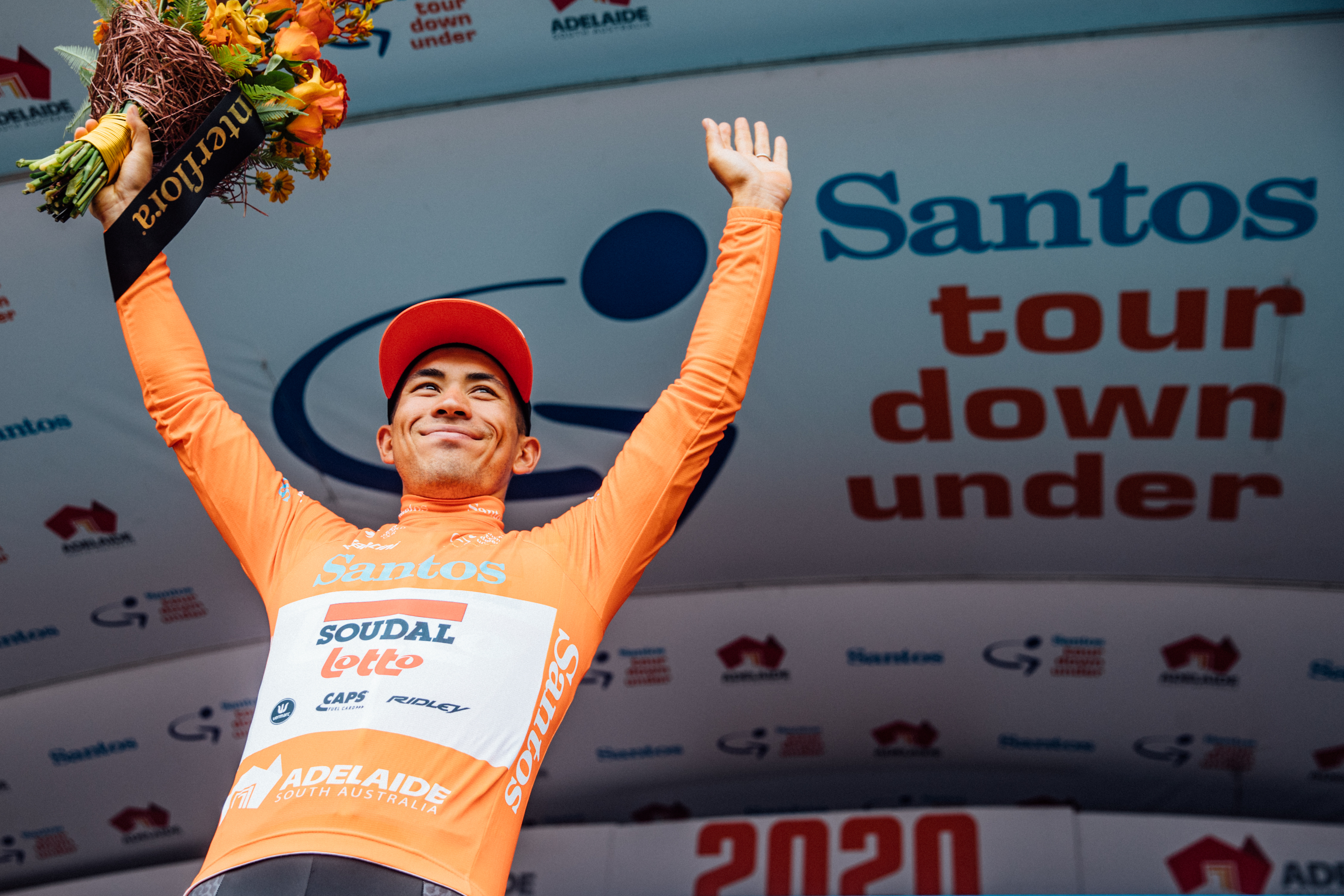 tour down under leader's jersey