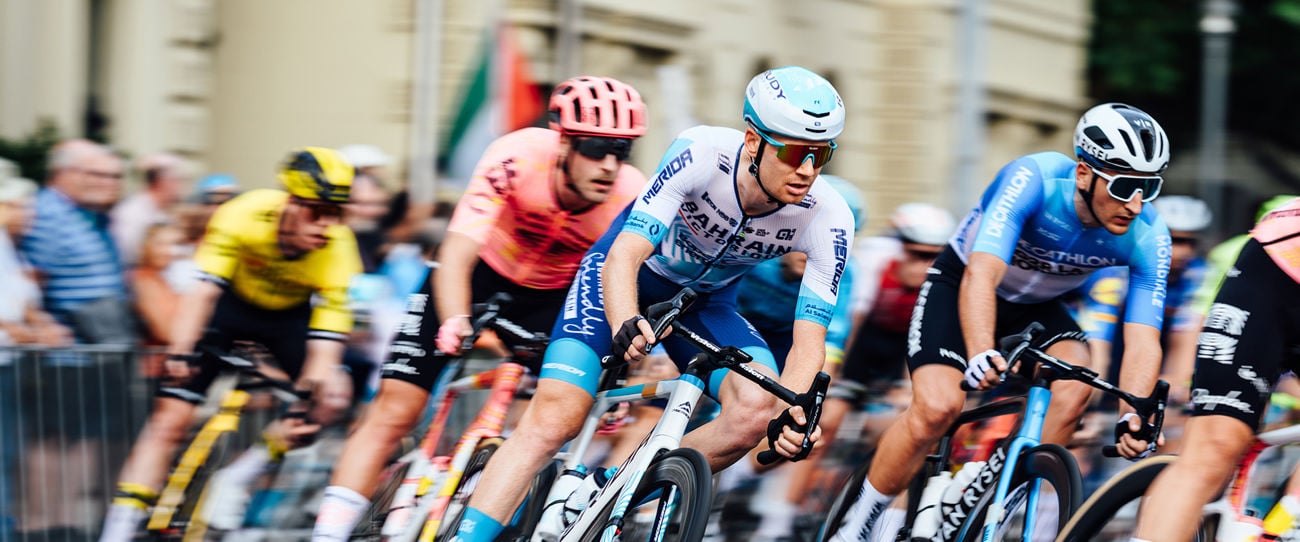 Jack Haig at the 2024 Santos Tour Down Under