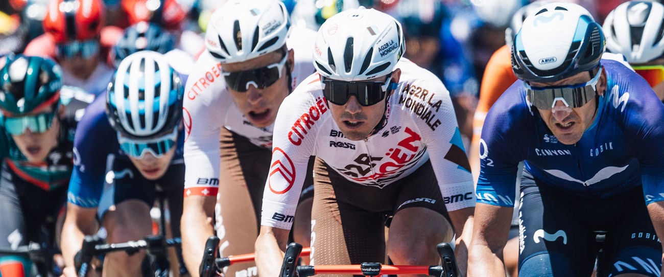 Ben O'Connor at the 2023 Santos Tour Down Under