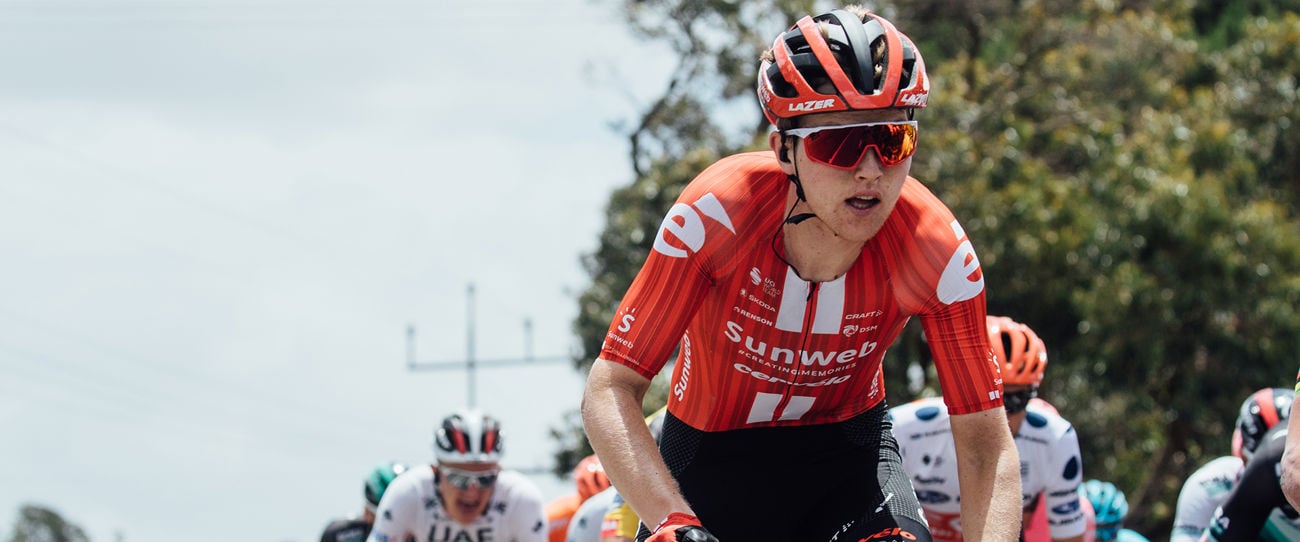 Michael Storer at the 2020 Santos Tour Down Under