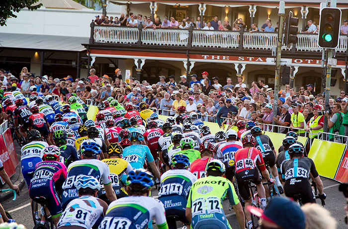 tour down under recorrido