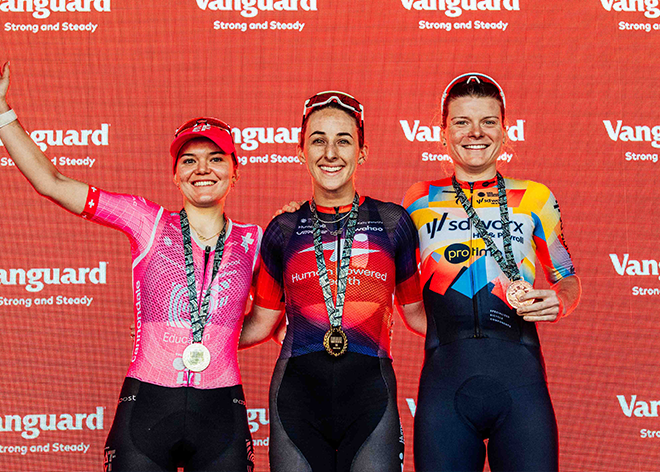 Women's One Day Race Podium