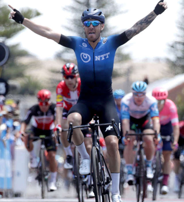IMPEY MUSCLES HIS WAY INTO THE RACE LEAD AND NIZZOLO GIVES NTT A TDU VICTORY