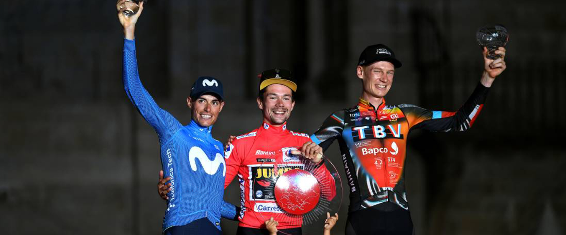 Haig represents Australia on the Vuelta a España podium for the first time in 12 years