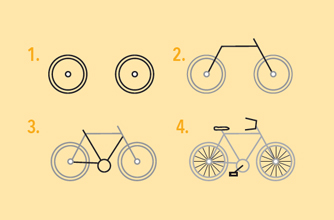 Kids Zone - How to draw a bike  - Tour Down Under