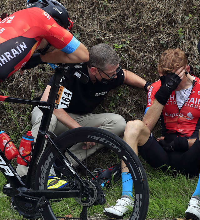 Another Tour De France crash forces Aussie hopeful Jack Haig to abandon race