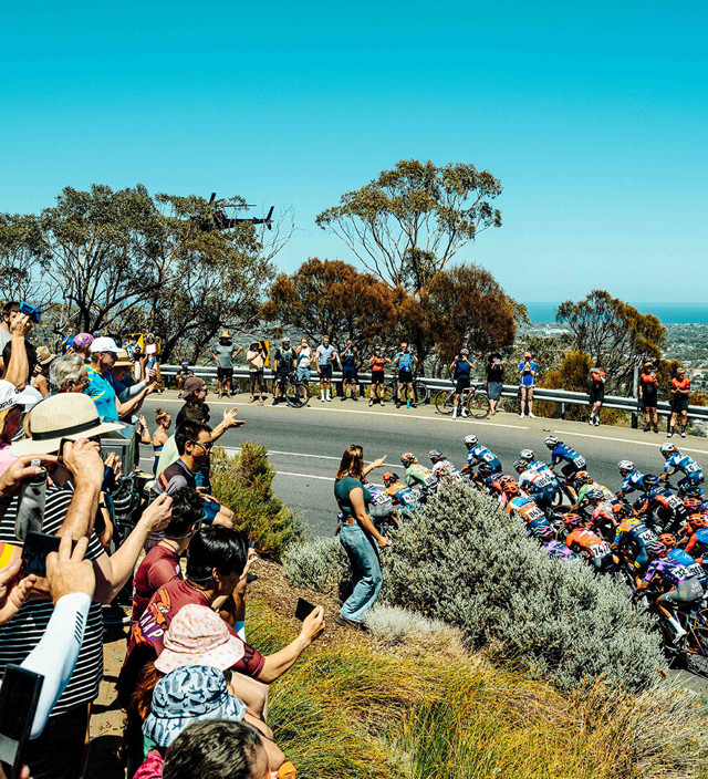 Top vantage points to watch the Santos Tour Down Under