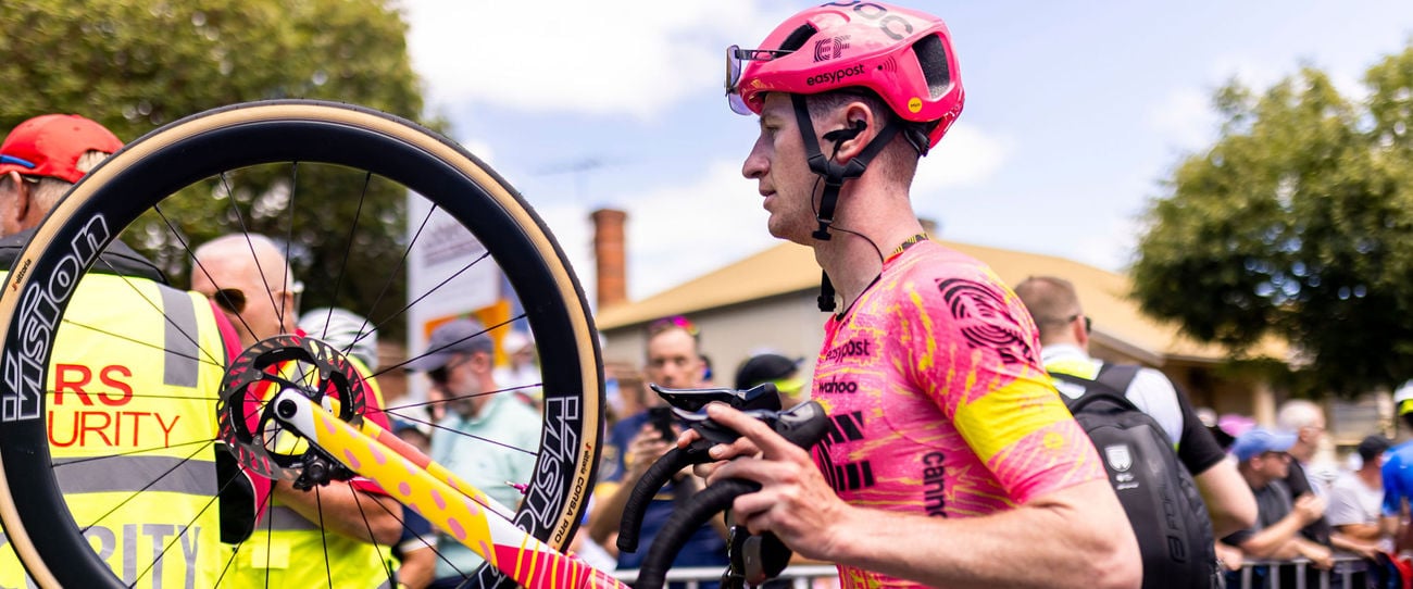Harry Sweeny at the 2024 Santos Tour Down Under