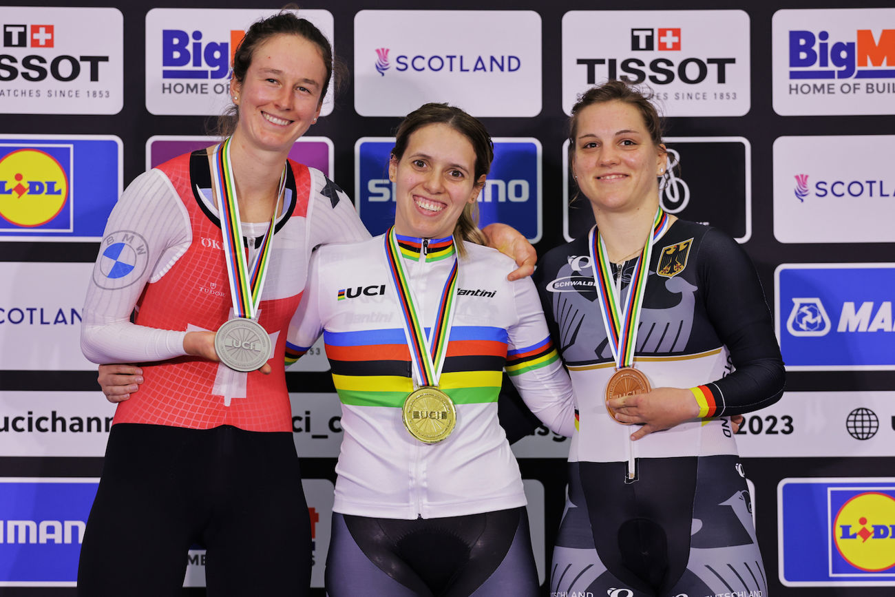 Amanda Reid takes home four medals. Credit: AusCycling