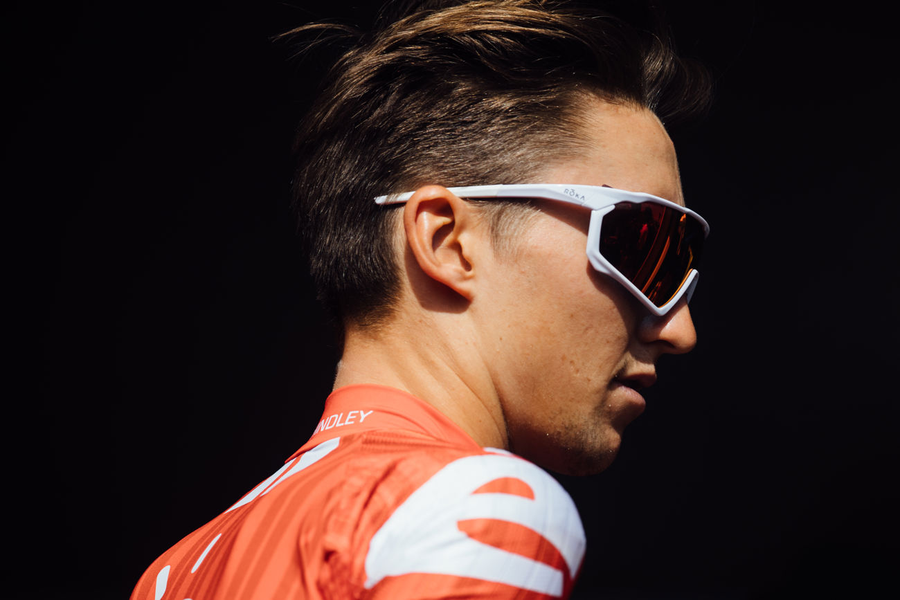 Jai Hindley at the 2020 Santos Tour Down Under