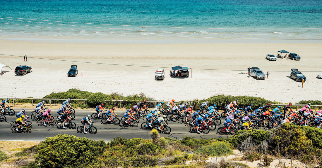 Official image for THINK! Road Safety Race Day at Santos Tour Down Under 2027
